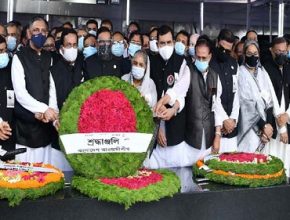 সর্বস্তরে জাতির পিতার ৪৬তম শাহাদতবার্ষিকী পালিত